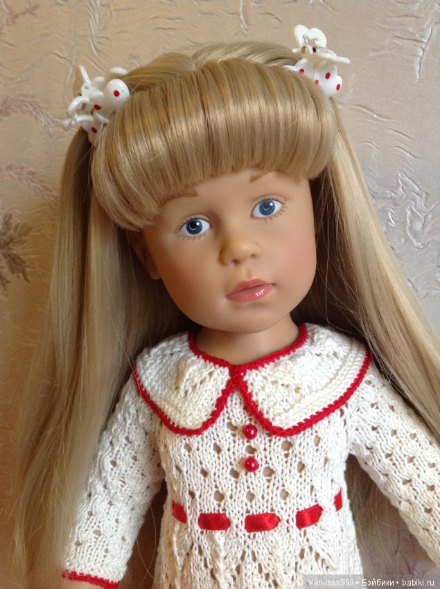 Anna(Анна) с нарисованными глазками молд Снегурочки от Готц(Gotz).Серия "Сказочный мир" 2007 г