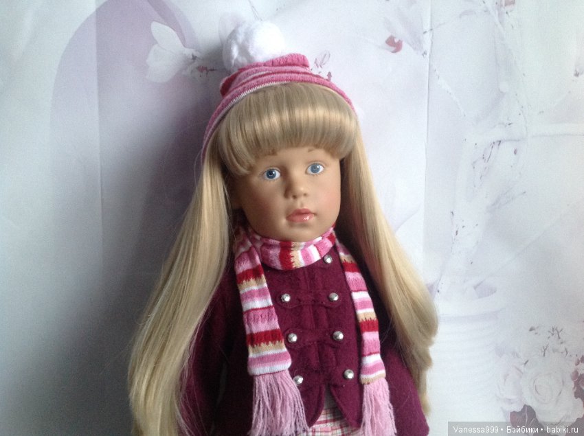 Anna(Анна) с нарисованными глазками молд Снегурочки от Готц(Gotz).Серия "Сказочный мир" 2007 г