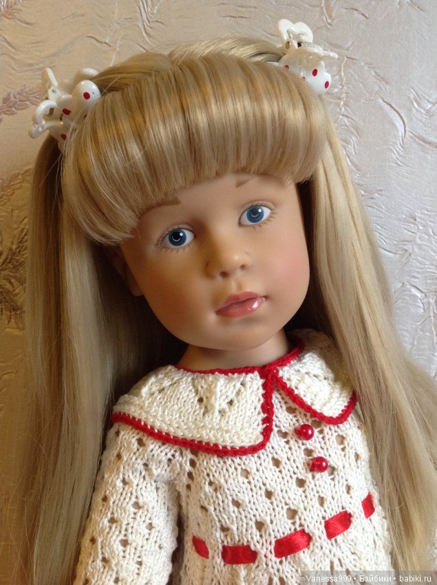 Anna(Анна) с нарисованными глазками молд Снегурочки от Готц(Gotz).Серия "Сказочный мир" 2007 г