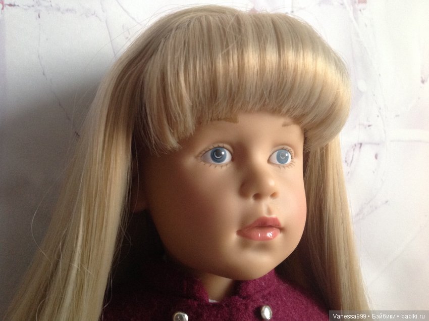 Anna(Анна) с нарисованными глазками молд Снегурочки от Готц(Gotz).Серия "Сказочный мир" 2007 г (фото 2)