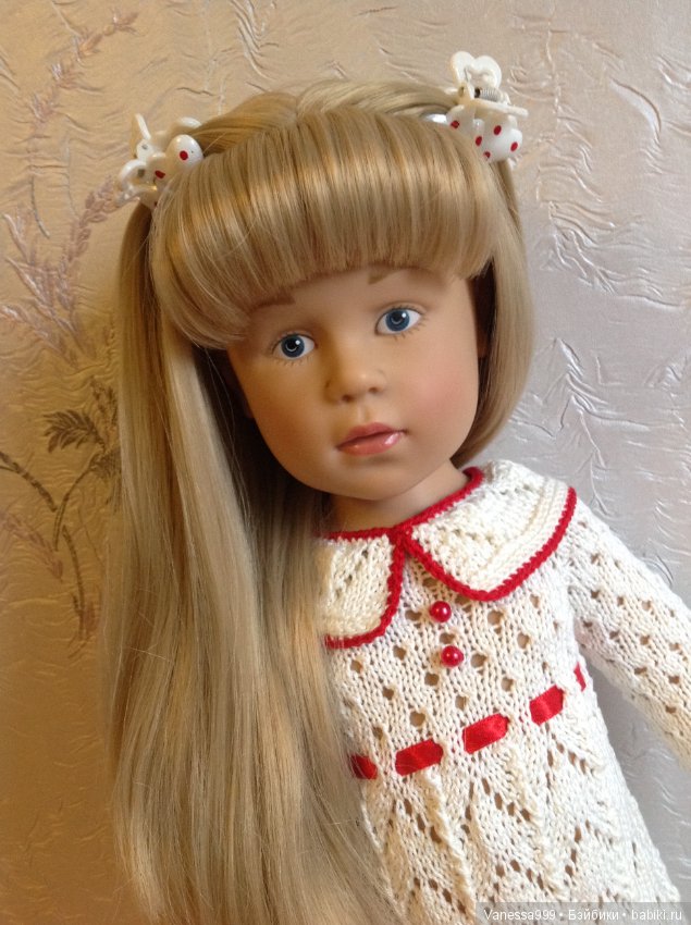 Anna(Анна) с нарисованными глазками молд Снегурочки от Готц(Gotz).Серия "Сказочный мир" 2007 г