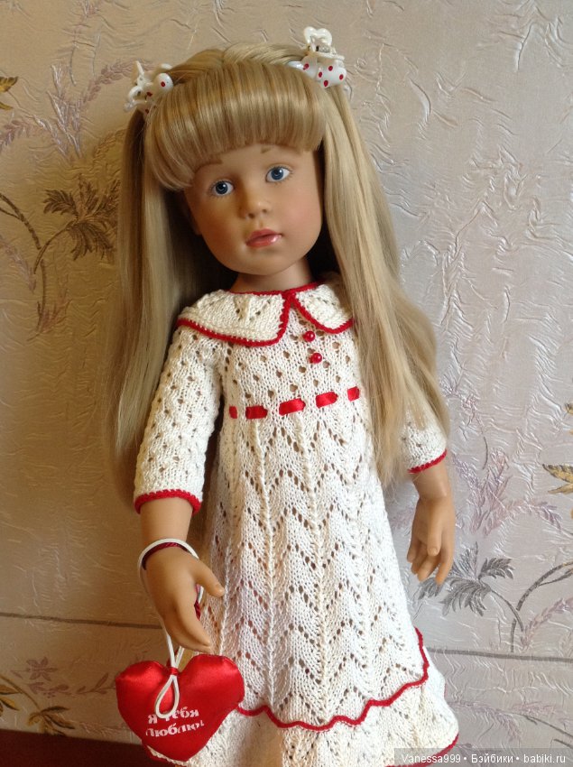 Anna(Анна) с нарисованными глазками молд Снегурочки от Готц(Gotz).Серия "Сказочный мир" 2007 г