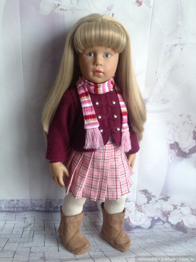 Anna(Анна) с нарисованными глазками молд Снегурочки от Готц(Gotz).Серия "Сказочный мир" 2007 г (фото 5)