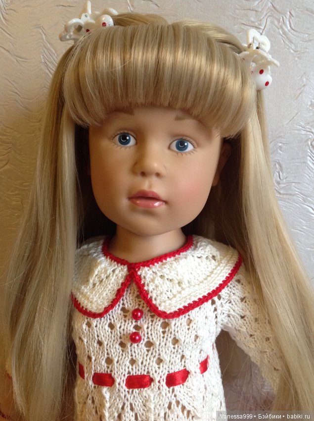 Anna(Анна) с нарисованными глазками молд Снегурочки от Готц(Gotz).Серия "Сказочный мир" 2007 г