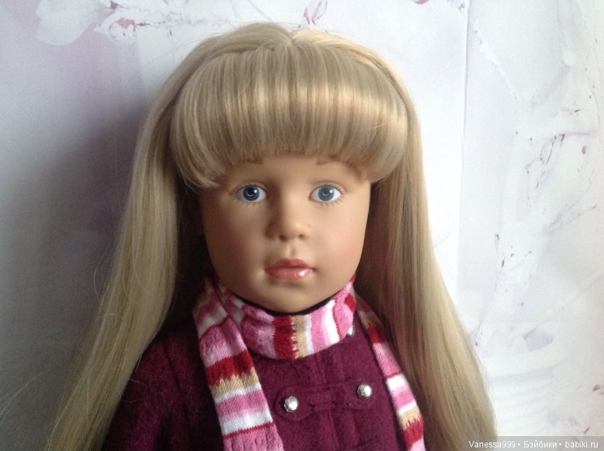 Anna(Анна) с нарисованными глазками молд Снегурочки от Готц(Gotz).Серия "Сказочный мир" 2007 г (фото 6)