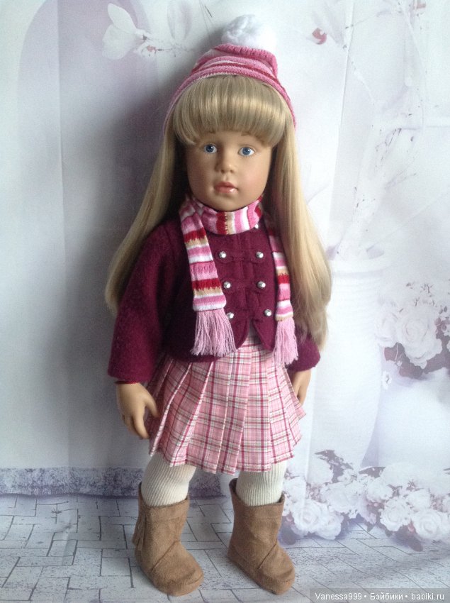 Anna(Анна) с нарисованными глазками молд Снегурочки от Готц(Gotz).Серия "Сказочный мир" 2007 г (фото 7)