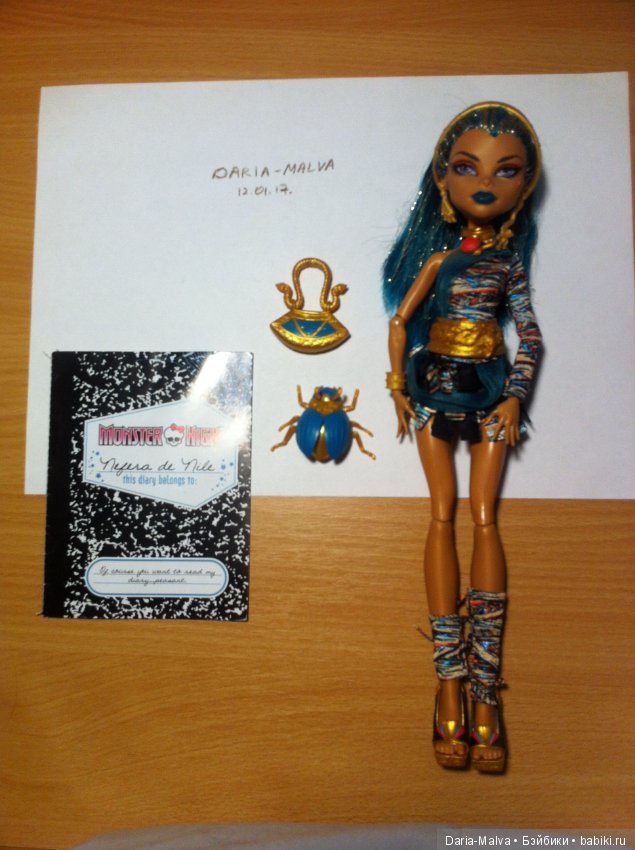 Monster High Nefera de Nile, Нефера де Нил монстр хай. Цена окончательная снижена с 3000 до 2300 (фото 2)