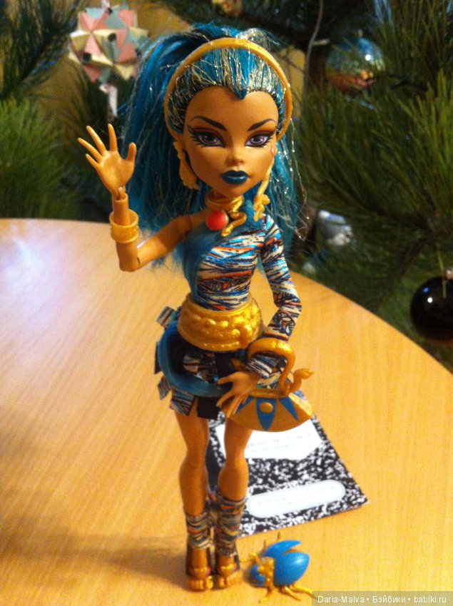 Monster High Nefera de Nile, Нефера де Нил монстр хай. Цена окончательная снижена с 3000 до 2300