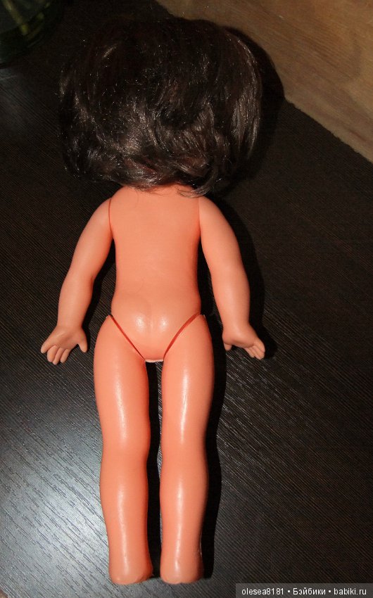 Винтажная немецкая кукла от Sonni, карезлазая шатенка