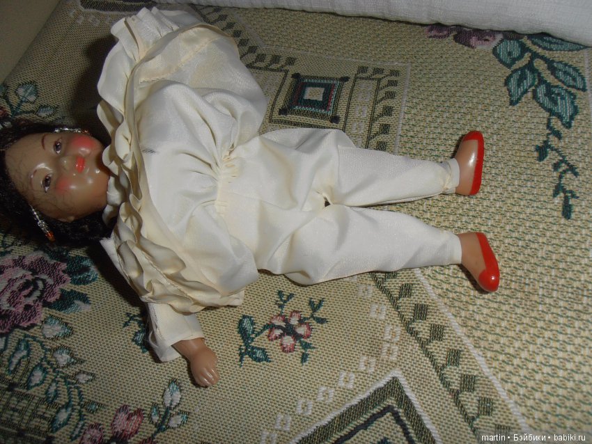 Кукла "казашка" из серии 15 республик,ф-ка сувенирных и подарочных игрушек.Мягкое тело (фото 9)