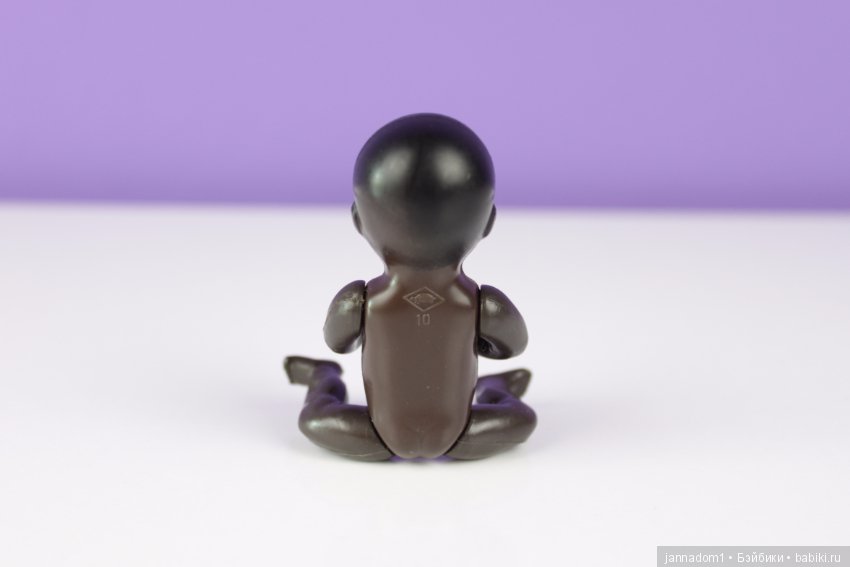 Винтажная куколка-негритенок Schildkrot, высота 10 см (фото 3)