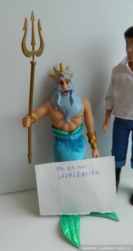Морской царь Тритон от Дисней (фото 3)