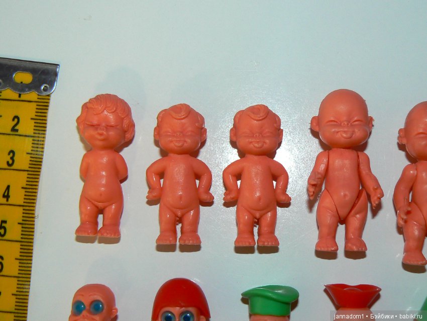 Маленькие человечки из яиц, высота 3-4,5 см