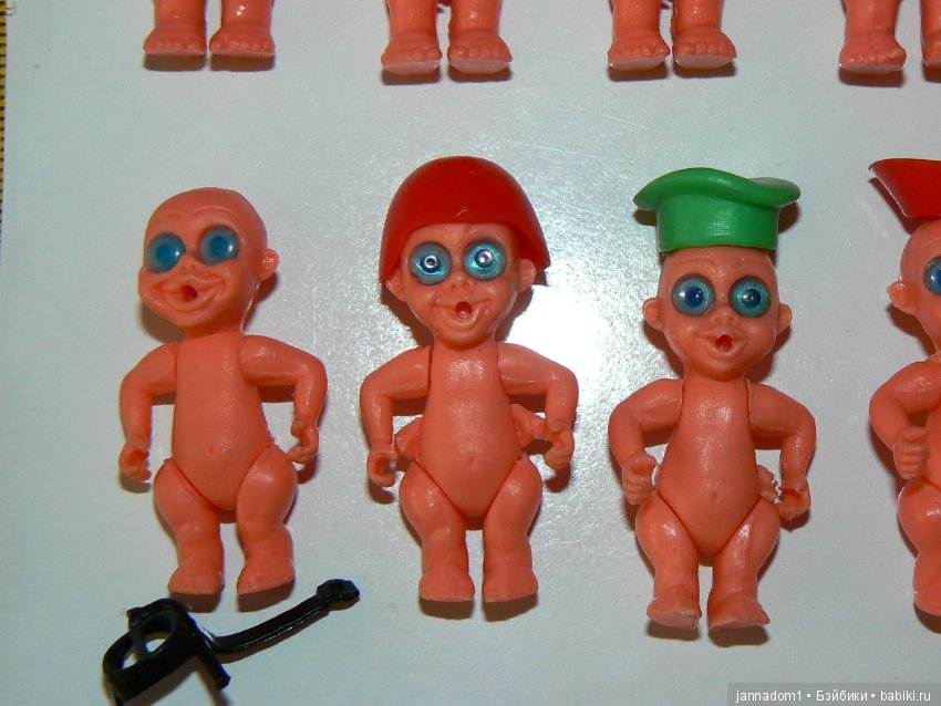 Маленькие человечки из яиц, высота 3-4,5 см (фото 6)