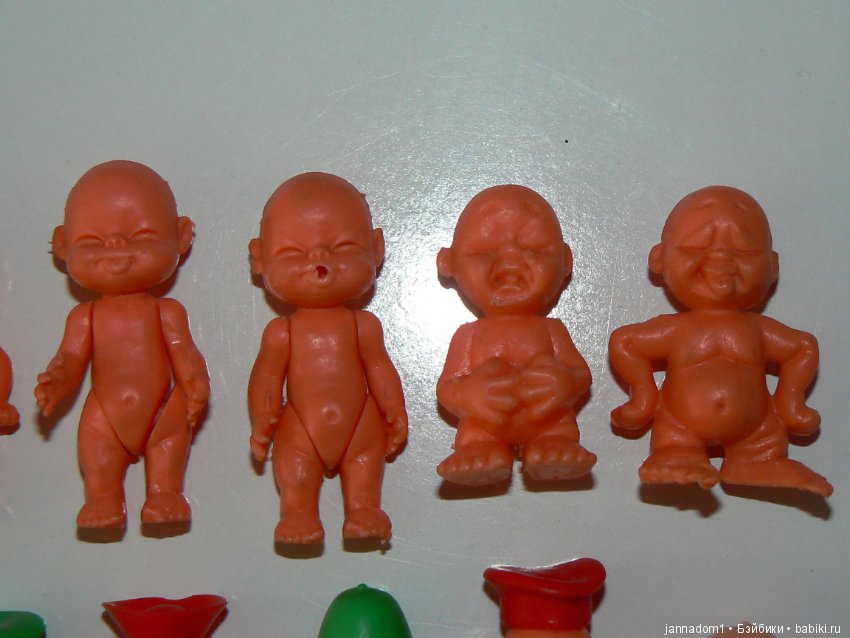 Маленькие человечки из яиц, высота 3-4,5 см (фото 5)