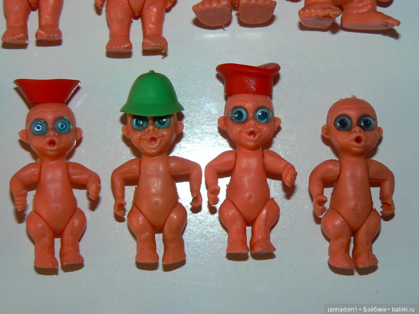 Маленькие человечки из яиц, высота 3-4,5 см (фото 7)