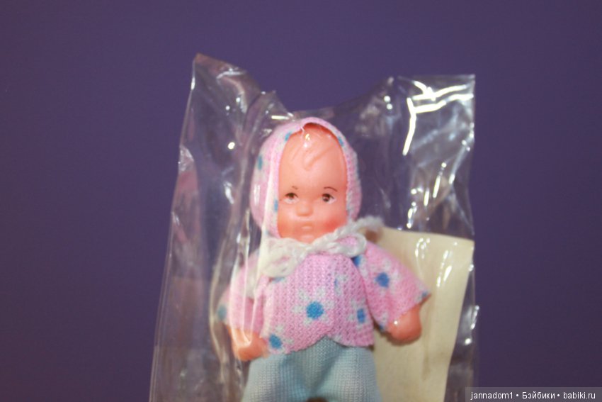 Пупсики резиновые Ари в упаковочке, 6,5 см. Новые, 1970 годы, ГДР (фото 2)