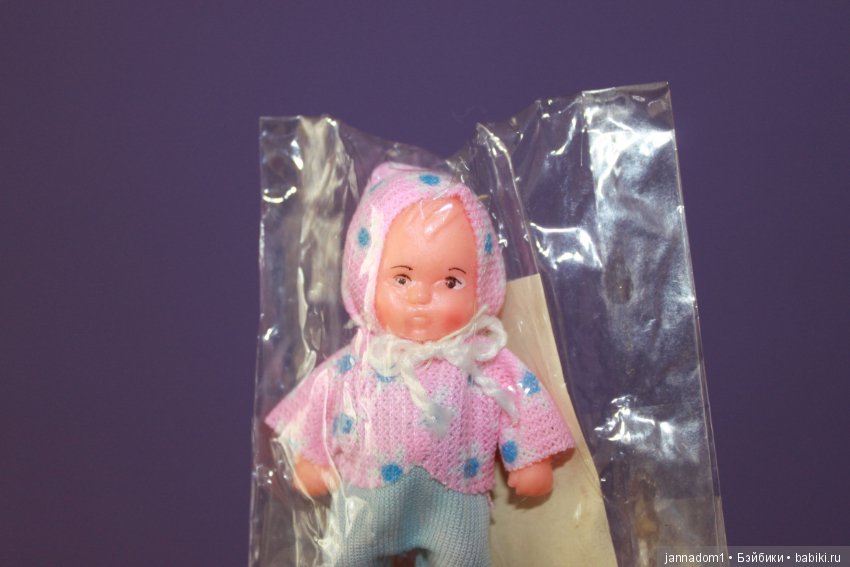 Пупсики резиновые Ари в упаковочке, 6,5 см. Новые, 1970 годы, ГДР (фото 5)