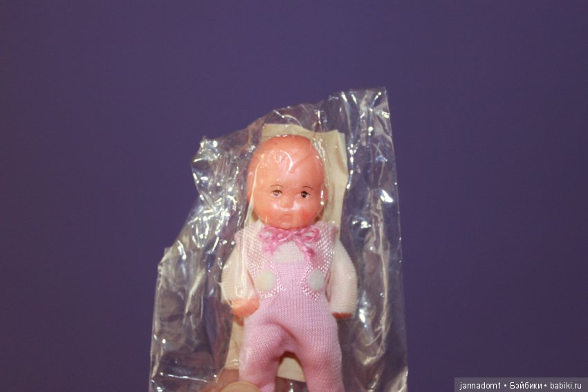 Пупсики резиновые Ари в упаковочке, 6,5 см. Новые, 1970 годы, ГДР (фото 3)