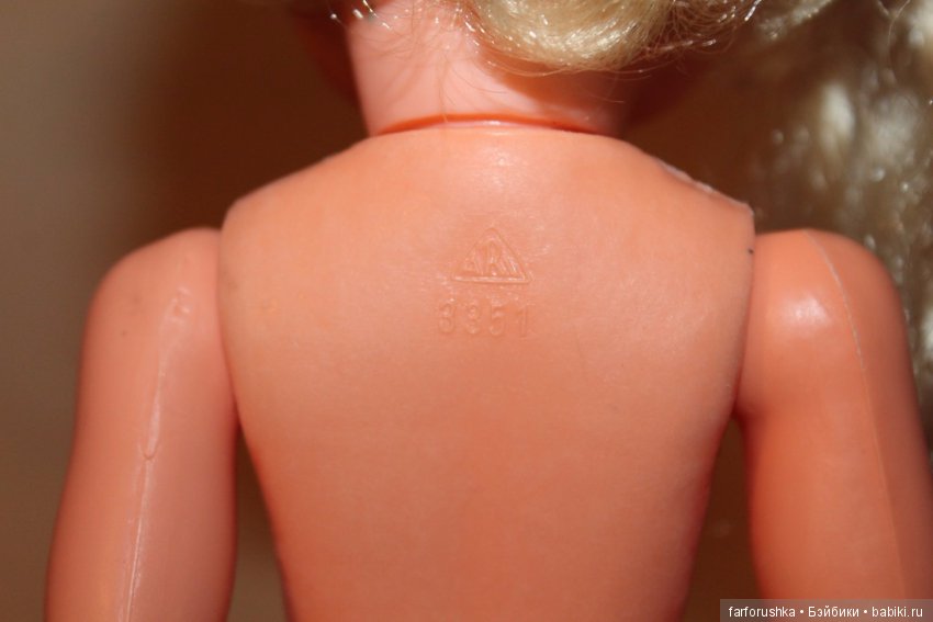 Кукла ГДР ARI блондинка с голубыми глазами, 30 см