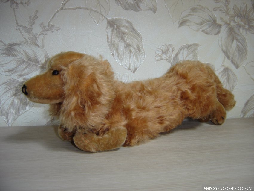 Старинная игрушка такса Steiff , 16 см (фото 2)
