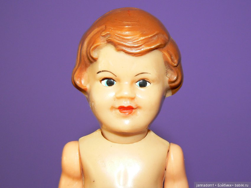 Куколка Ari из колкого пластика со спящими глазками, высота 16 см (фото 8)