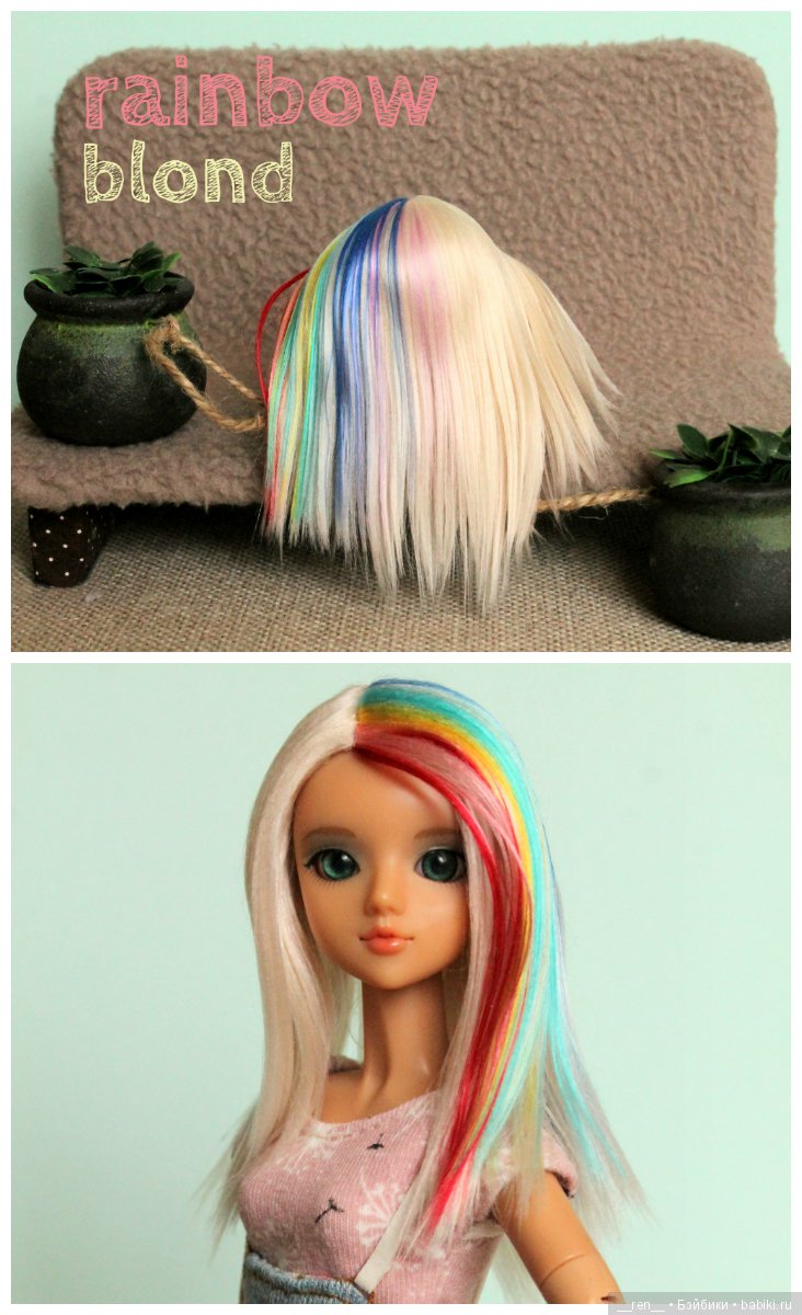 Парички для J-Doll — Аксессуары для кукол (фото 8)