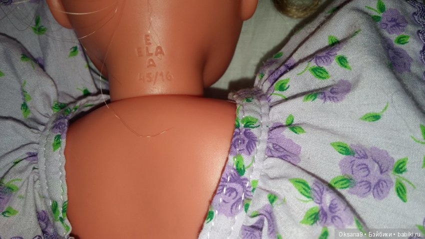 Кукла ГДР ELA 45/16 состояние идеальное (фото 10)