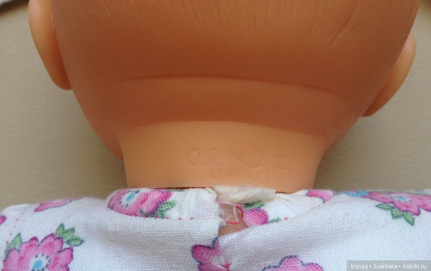 Кукла пупс с мягким телом O.P.N.J.Z. URUSв родной одежде конец 80 - 90 (фото 6)