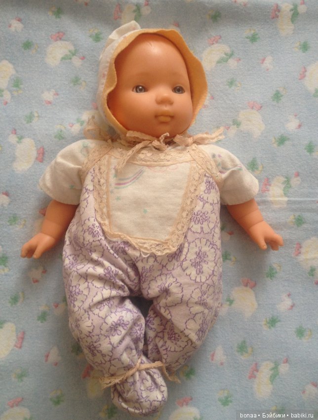 Кукла пупс с мягким телом O.P.N.J.Z. URUSв родной одежде конец 80 - 90