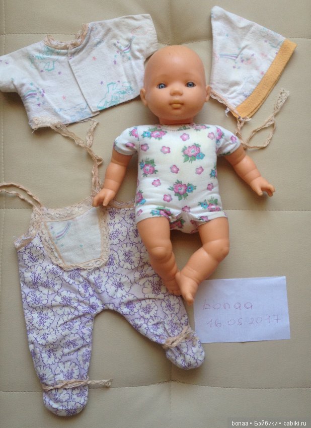 Кукла пупс с мягким телом O.P.N.J.Z. URUSв родной одежде конец 80 - 90 (фото 5)