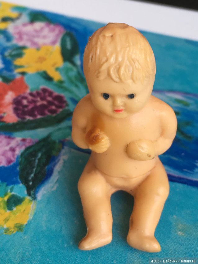 Целлулоид микропупсик СССР, винтаж (фото 2)