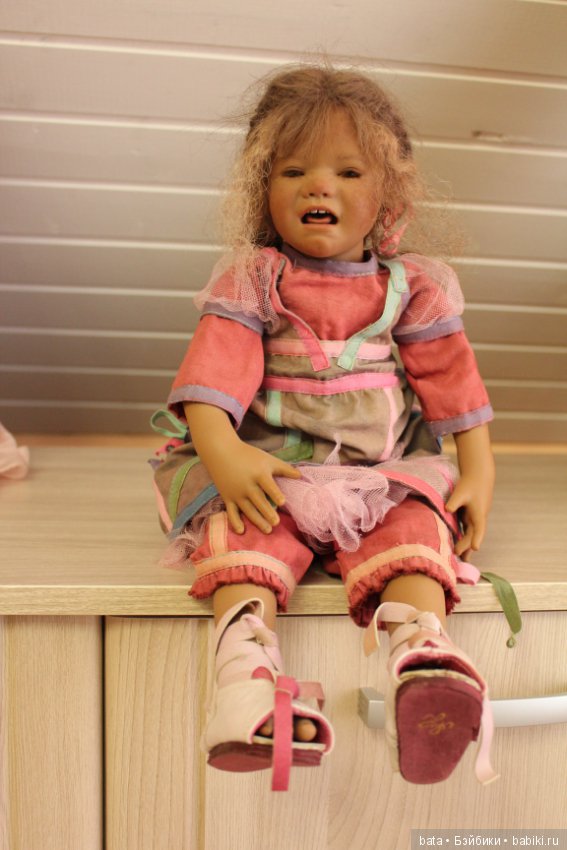 Маленькая плакса Инке -реальный ребенок от Annette Himstedt. 2005 год.Рассрочка