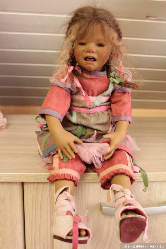Маленькая плакса Инке -реальный ребенок от Annette Himstedt. 2005 год.Рассрочка (фото 4)