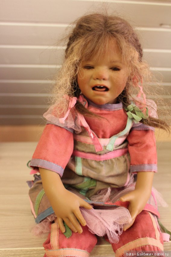 Маленькая плакса Инке -реальный ребенок от Annette Himstedt. 2005 год.Рассрочка (фото 3)
