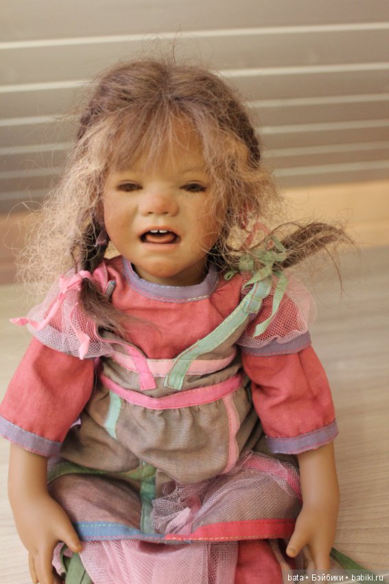 Маленькая плакса Инке -реальный ребенок от Annette Himstedt. 2005 год.Рассрочка (фото 5)
