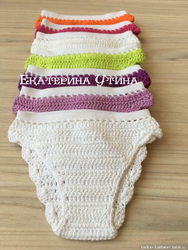 Мастер-класс по вязанию трусиков крючком для baby born (фото 7)