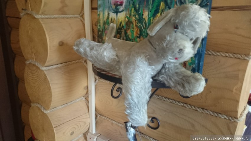 Шарнирная собака гдр. Steiff (фото 2)