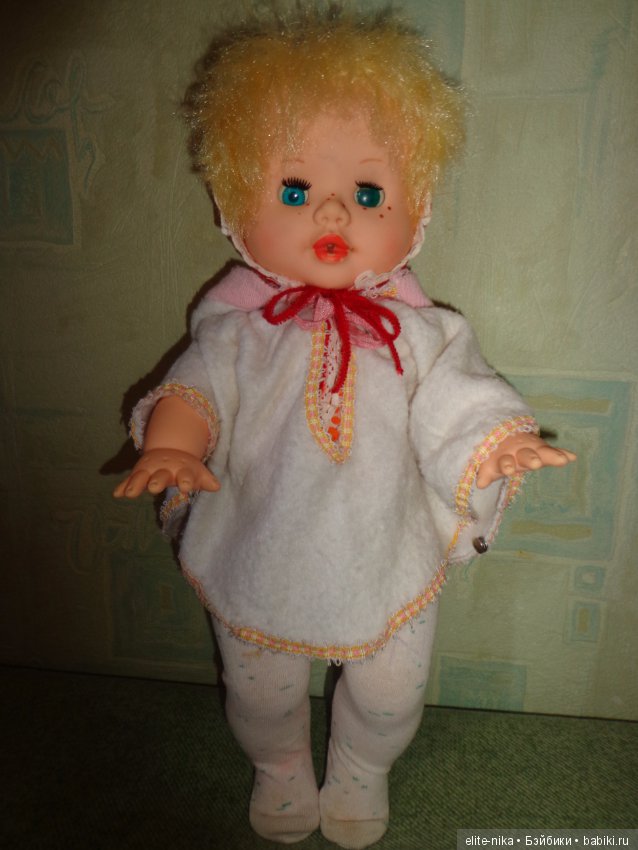 Кукла ссср кругозор в полном аутфите с бутылочкой. 45 см (фото 8)