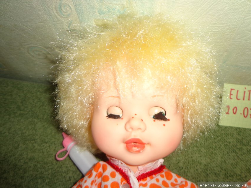 Кукла ссср кругозор в полном аутфите с бутылочкой. 45 см (фото 4)