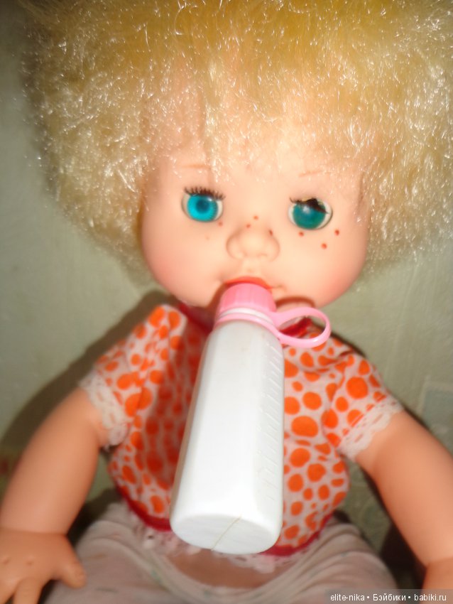 Кукла ссср кругозор в полном аутфите с бутылочкой. 45 см (фото 2)