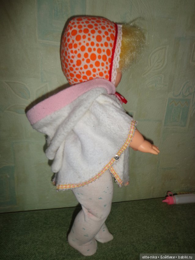 Кукла ссср кругозор в полном аутфите с бутылочкой. 45 см (фото 9)