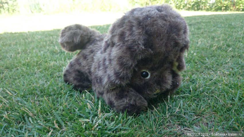 Собака шарнирная СССР — Винтажные куклы и игрушки детства (фото 4)