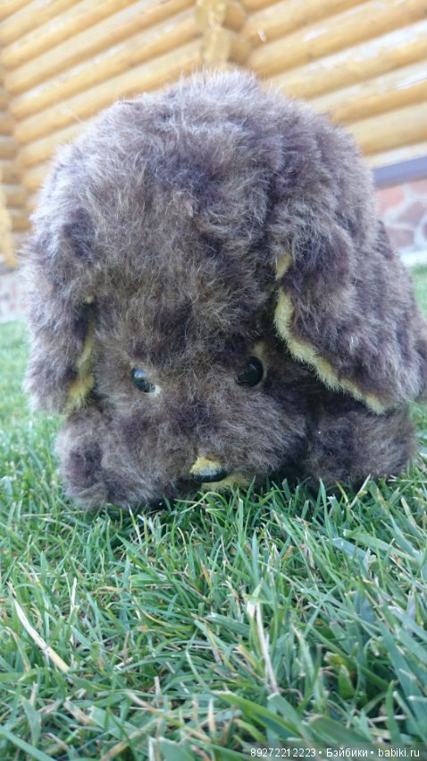 Собака шарнирная СССР — Винтажные куклы и игрушки детства (фото 6)