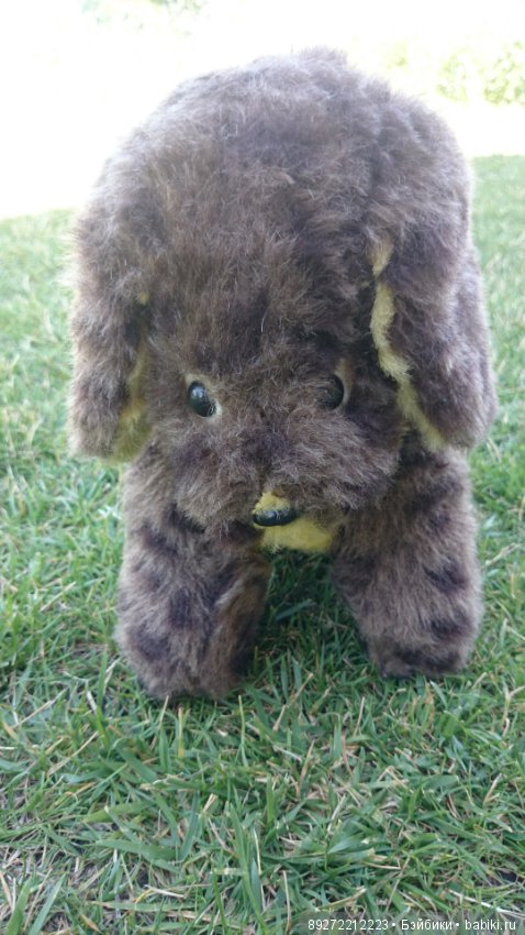 Собака шарнирная СССР — Винтажные куклы и игрушки детства (фото 2)