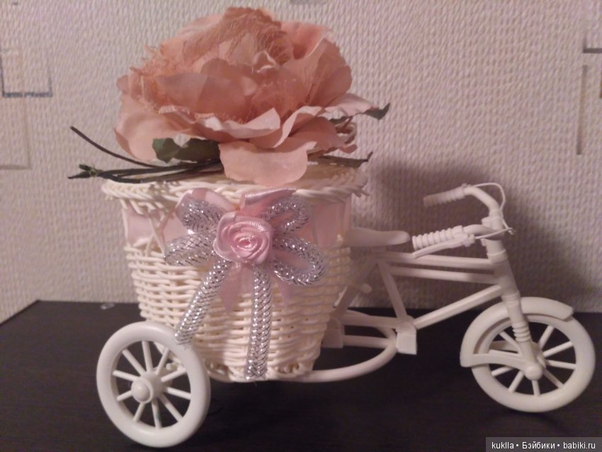 Велосипед декоративный — Кукольная мебель (фото 3)