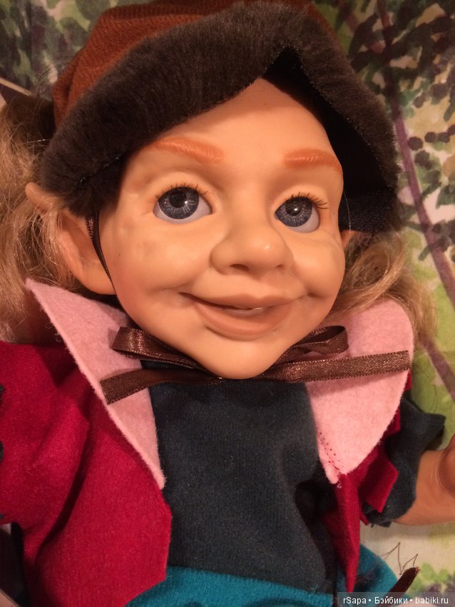 Эльфы мама Ларна и папа Элмар из серии эльфов большого эльфийского леса 1997 год Номер 1 (фото 4)