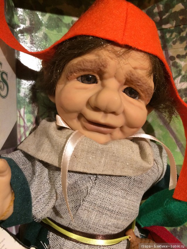 Эльфы мама Ларна и папа Элмар из серии эльфов большого эльфийского леса 1997 год Номер 1 (фото 5)