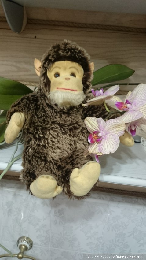 Винтажная немецкая обезьянка