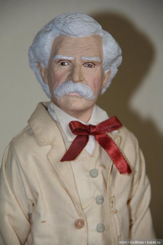 Марк Твен и Гекльберри Финн/ Цена за 2 куклы